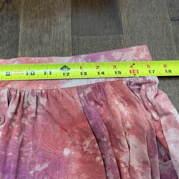Torrid Super Soft Tie Dye Button Front Midi Skirt sz 1X - Picture 7 of 15